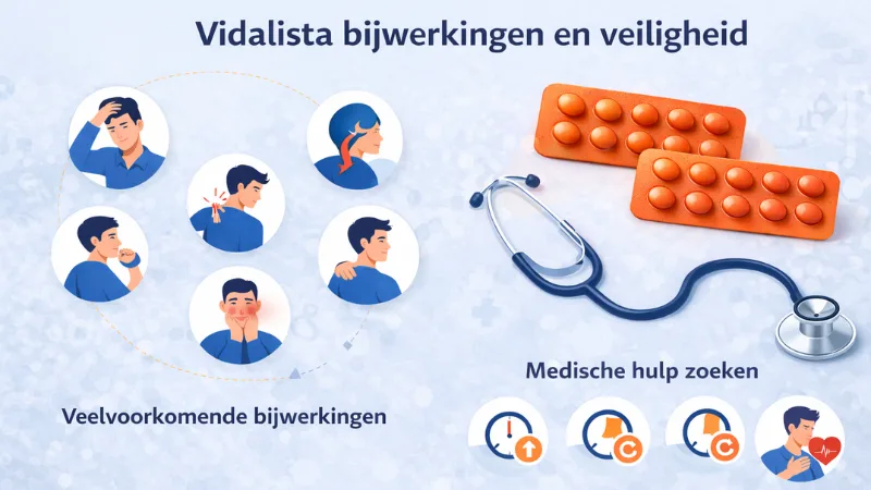 Vidalista bijwerkingen en veiligheid