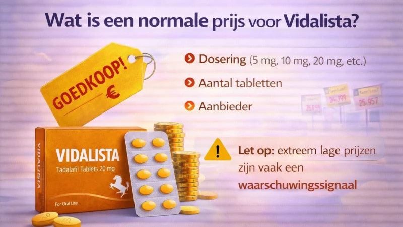 normale prijs vidalista kosten dosering aantal tabletten aanbieder vergelijking