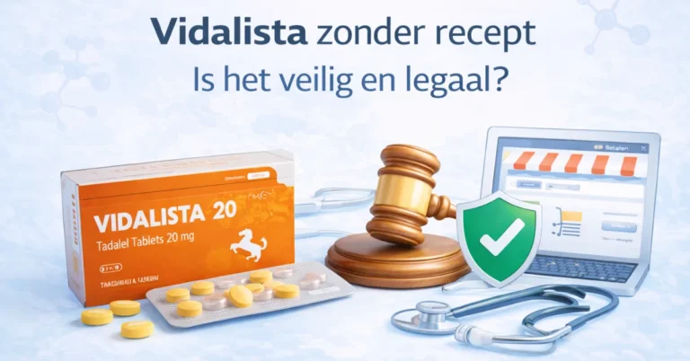 Vidalista zonder recept kopen veilig en legaal uitleg Nederland